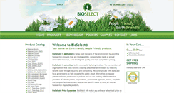 Desktop Screenshot of bioselect.com
